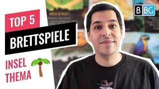 Top 5 Brettspiele mit Insel Thema 