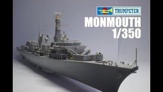 Trumpeter 1/350 HMS Monmouth Frigate | Part 1 / 3