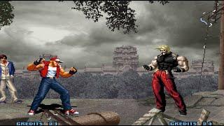 MAL PERDEDOR NO HIZO NADA NI CON RUGAL CONTRA LOS COMBOS DE TERRY Y CERRÓ LA RETA:KOF 2002 ONLINEA