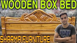 WOODEN BOX BED BY SHARMA FURNITURE