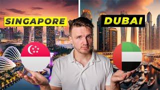 Dubai  vs Singapore  - Which Is Better for Living? (ULTIMATE COMPARISON)