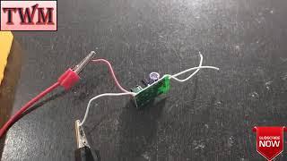 TRANSISTOR UNIVERSAL LED DRIVER MULTIMETER  OUTPUT VOLTAGE CHECK LED KIT TEST @MANISHCHANDRA14