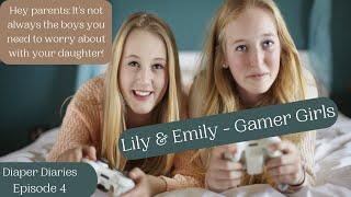 ABDL-Fetish Friday Diaper Diaries-Episode 4- Lily and Emily Gaming Girls | Diaper Newbies