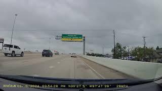 Someone's Tires blew out on 183 in Austin, Texas
