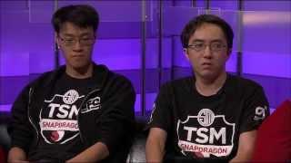 Interview with WildTurtle and TheOddOne after Curse vs TSM @ Superweek NA LCS Summer split 2013 W9D2