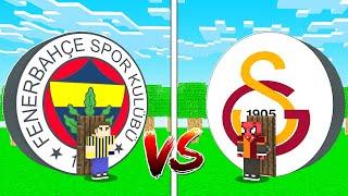 GALATASARAY EV VS FENERBAHÇE EV!  - Minecraft