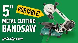 Grizzly 5" Portable Metal-Cutting Bandsaw