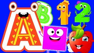 Preschool Learning activities for 3 year olds at home | Learn ABC Phonics Shapes Numbers Colors 