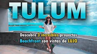 Vive el Lujo: Preventa de Departamentos FRENTE al Mar en Tulum ️ Maiim, Adamar y Nero