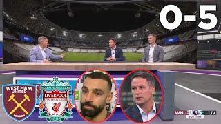 West Ham vs Liverpool 0-5 Post Match analysis | Mohamed Salah Crazy Reaction