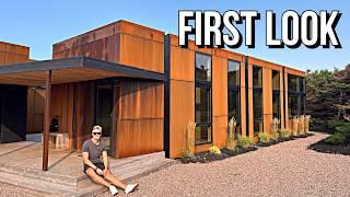 I Went to the Other Coast to See a Steel Sided PREFAB HOME and it Crushed Expectations!