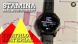 Stamina Funktion von Garmin Epix 2 und Fenix 7