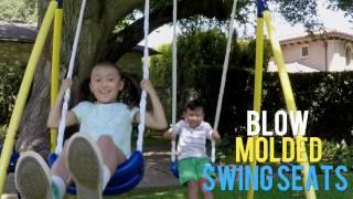 Power Play Time Metal Swing Set by Sportspower