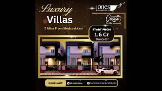 PREMIUM VILLAS NEAR MEDAVAKKAM | LARGEST GATED COMMUNITY VILLAS IN CHENNAI | BEST IN CLASS AMENITIES