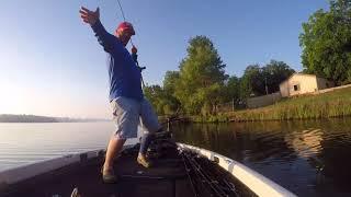 Summertime Topwater Bass Fishing on the Arkansas River