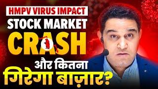 Stock Market Crash और कितना गिरेगा बाजार ? | @realscalpervipul#hmpvvirus