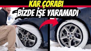 Kar Çorabı vs Kış Lastiği | Yokuş Tırmanma Testi