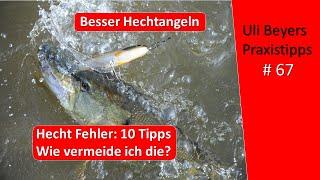 10 Hecht Fehler + Hechtangeln für Anfänger mit Erfolgstipps!