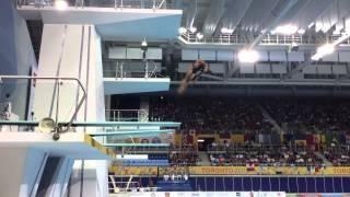 2015 Pan Am Games - Jennifer Abel 5154B in the 3M Prelims