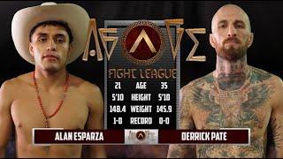 AFL 7 Alan Esparza VS Derrick Pate / 145 MMA Match