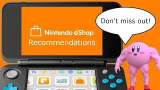 3DS Eshop Recommendations ft. @GamesWithTea