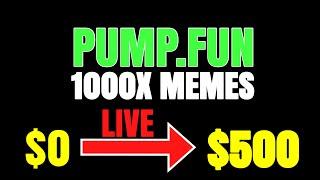 How To Trade PUMP.FUN Memecoins [LIVE]