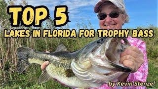 Best Trophy Bass lakes in Central Florida