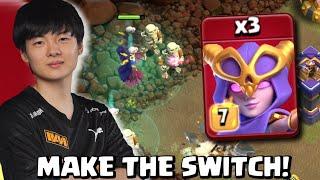 NAVI STARs says SUPER Witches ARE THE META in New Hard Mode (Clash of Clans)