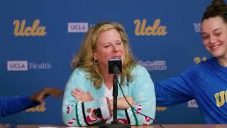 UCLA W. Basketball Postgame - Head Coach Cori Close, Janiah Barker & Angela Dugalić (Dec. 16, 2024)