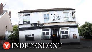 Step inside The Tilted Barrel, Britain’s new ‘wonkiest pub’ following Crooked House fire