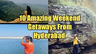 Places to Visit near Hyderabad| Weekend Getaways in Hyderabad | Day trip Destinations #shorts #yt