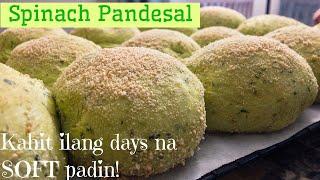 Soft spinach Pandesal recipe using Stand Mixer | Papay Bread ATBP