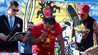 Guinness World Record Carolina Reaper Eating Contest 2017