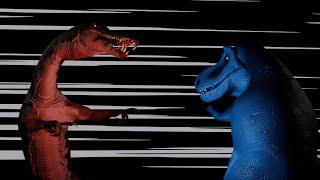 Scientifically accurate T rex VS Spino