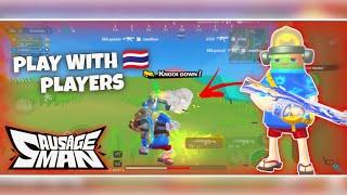 OVERPOWERED ENEMIES  With THAILAND TEAMMATES  GAMEPLAY SS16 | SAUSAGE MAN