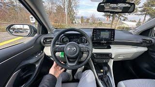 Toyota Yaris Hybrid Test Drive POV 2022