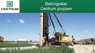 Betongpålar - Centrum gruppen  - Video