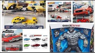 Hot Wheels News -- New Team Transport, Fast and Furious Motor City Muscle, Gameverse Outback Hulk