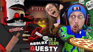 ROBLOX GUESTY Troll! FGTeeV Escapes Papa Guesty's Pizza Restaurant w/ LEX (#FixTheGlitch #68)