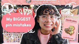 My BIGGEST Mistakes as an Enamel Pin Business for Beginners in 2024 (What I Wish I Knew!)