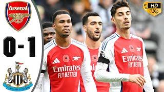 Arsenal vs Newcastle United 0-1 Highlights & All Goals 2024 HD