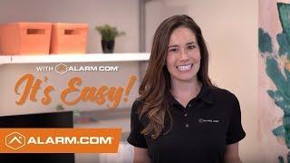 With Alarm.com, It's Easy: Garage Door Reminders