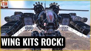 FLYING THROUGH THE AIR blasting RAC5 AUTOCANNONS! - Champion - German Mechgineering #1050 MWO