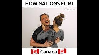 How Nations Flirt