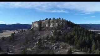 Spruce Mountain Colorado Drone Flying