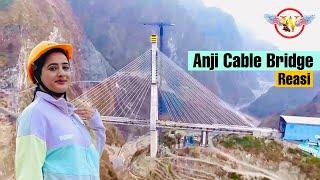 Anji Khad Bridge || India's First Cable-Stayed Railway Bridge  || Tourist place Of Reasi || Kranti |