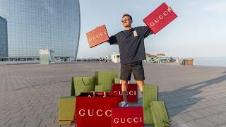 SPENDING BITCOIN IN GUCCI !!!