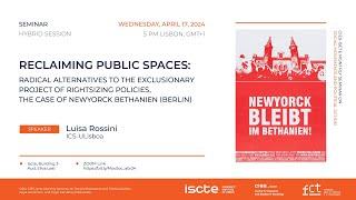 Luisa Rossini - Reclaiming Public Spaces