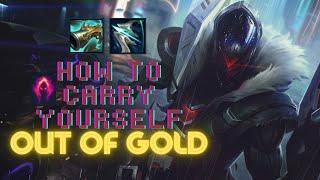 How To Carry With Jhin In Gold ELO - ADC (No commentary)