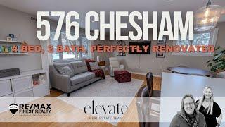 Dream Family Home!  Fully Renovated 4-Bed, 2-Bath on a Quiet Cul-De-Sac | 576 Chesham Place